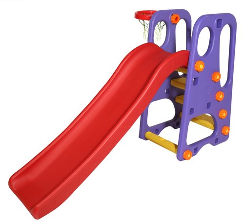4 Step Park Slide With Basketball Game Manufacturers, Suppliers, Wholesaler in Delhi